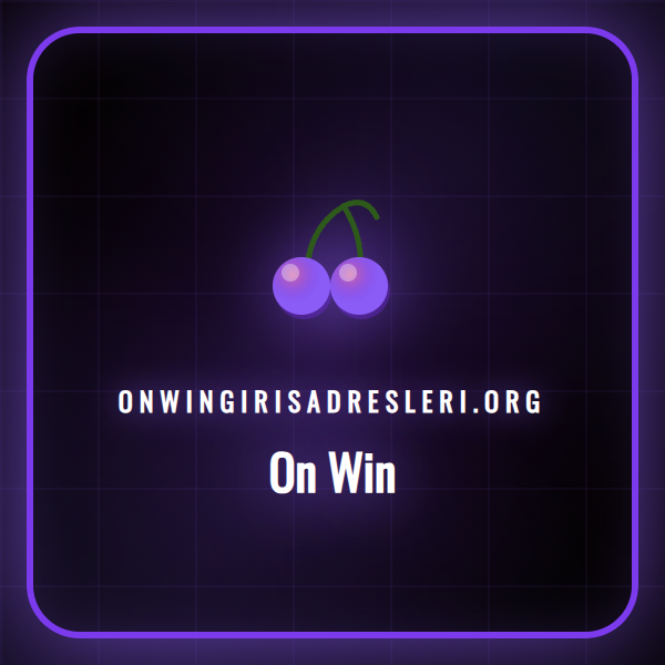 Onwin platformunun ana sayfasını gösteren bir ekran görüntüsü ve çeşitli casino oyun ikonları.