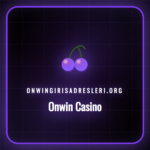 Onwin Casino platformunun canlı ve renkli oyun arayüzünü gösteren bir ekran görüntüsü, slot ve masa oyunları ikonları.