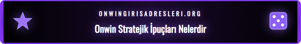 Onwin platformunda kazanma şansını artırmak için kullanılabilecek stratejik ipuçlarını simgeleyen bir beyin ve çark ikonu.