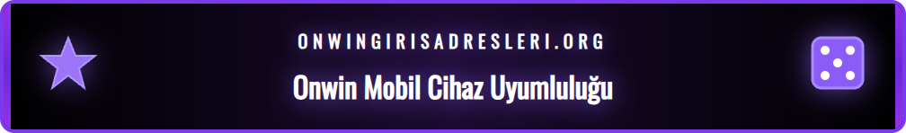 Onwin platformunun mobil uyumlu arayüzünü akıllı telefon ve tablet üzerinden kullanan bir bahis sever.