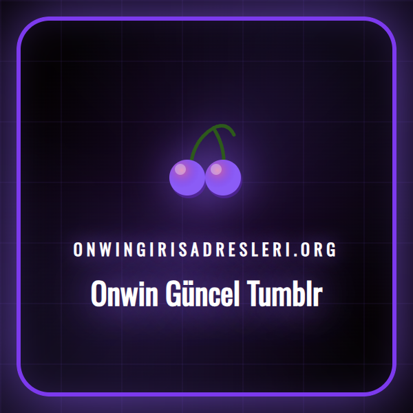 Onwin güncel Tumblr adresiyle platforma erişen bir kullanıcının bilgisayar ekranı.