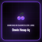onwin hesap aç
