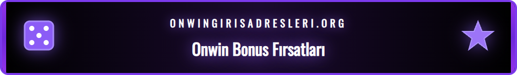 Onwin hoş geldin bonusunun detaylarını gösteren bir infografik ve promosyon kodları.