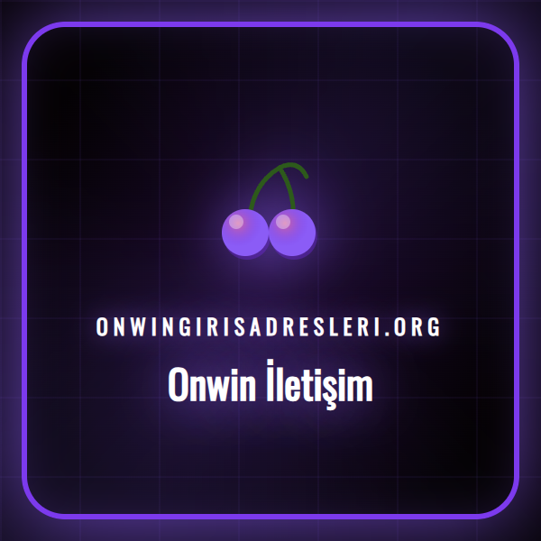 Onwin iletişim seçeneklerini gösteren bir müşteri temsilcisi.