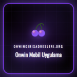 Onwin mobil uygulamasının akıllı telefonda açık olan ana ekranını gösteren, bahis seçeneklerinin yer aldığı bir görsel.