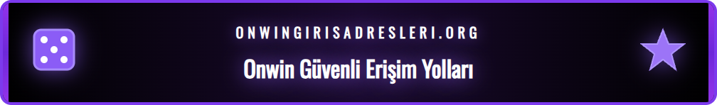 Onwin son giriş adresine ulaşmak için kullanılan resmi sosyal medya hesaplarını gösteren bir akıllı telefon ekranı.