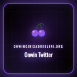 Akıllı telefon ekranında Onwin Twitter hesabı ve güncel duyurular.