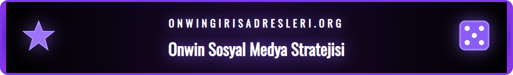 Onwin Telegram ve Twitter kanalları arasındaki etkileşim ve sinerji.