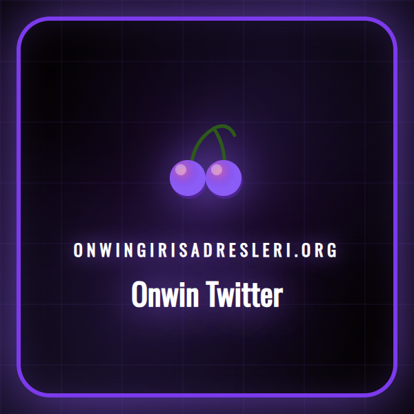 Akıllı telefon ekranında Onwin Twitter hesabı ve güncel duyurular.