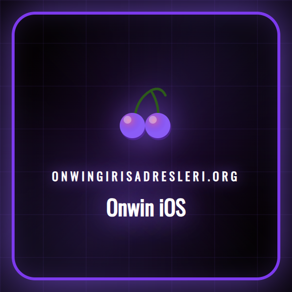 Onwin iOS uygulamasının iPhone ekranındaki kullanıcı dostu arayüzü ve bonusları.