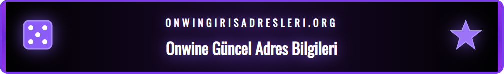 Onwine platformuna güvenli erişim için güncel giriş adresi.
